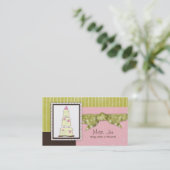 Miss. Jen Cake Visitekaartjes (Staand voorkant)