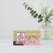 Miss. Jen Just Lolli Visitekaartjes (Staand voorkant)