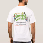Miss Jodi's Logo leren T-shirt (Achterkant)