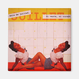 Miss Juillet Magneet