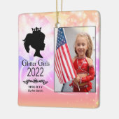 Miss Juli 2022 Keramisch Ornament (Links)