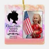 Miss Juli 2022 Keramisch Ornament (Voorkant)