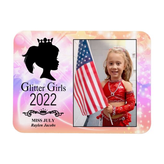 Miss Juli 2022 Magnet Magneet (Horizontaal)