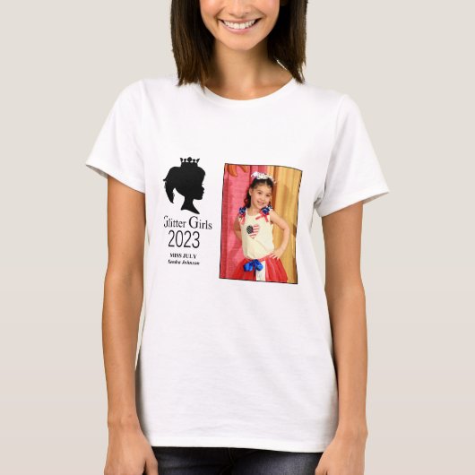 Miss Juli 2023 T-Shirt (Voorkant)