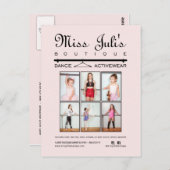 Miss Juli Post Card Briefkaart (Voorkant / Achterkant)