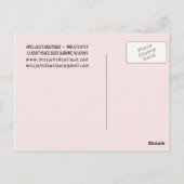 Miss Juli Post Card Briefkaart (Achterkant)