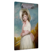 ~ MISS JULIANA WILLOUGHBY 18th C George Romney ~ Klembord (Rechts)