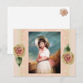 Miss Juliana Willoughby Briefkaart (Voorkant / Achterkant)