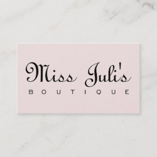 Miss Juli's Visitekaartje, 3,5 x 2,0 inch, 100 stu Visitekaartje