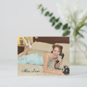Miss June-Briefkaart Briefkaart (Staand voorkant)