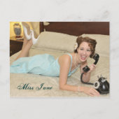 Miss June-Briefkaart Briefkaart (Voorkant)