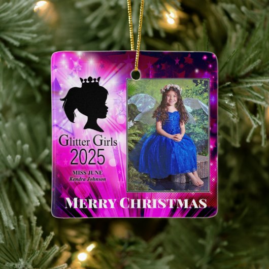 Miss Juni 2025 Keramisch Ornament (Boom)