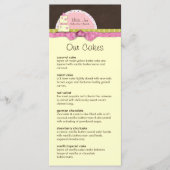 Miss. Kaarten voor Jen Menu Rack (Voorkant)