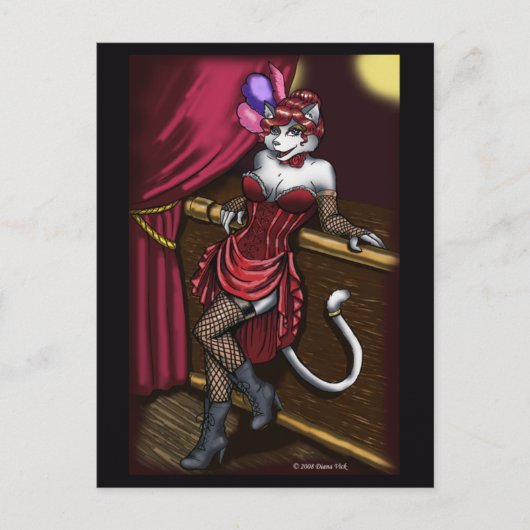 Miss Kat Briefkaart (Voorkant)