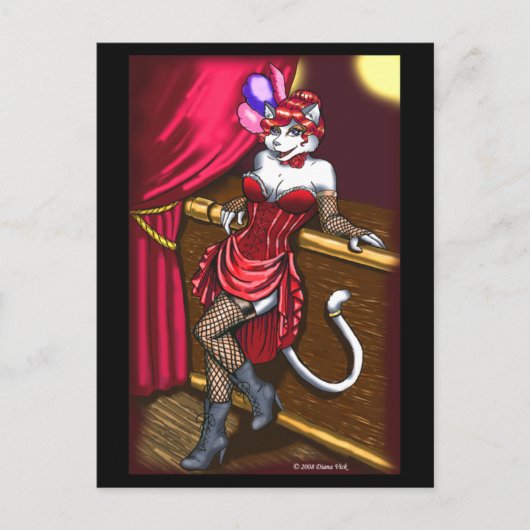 Miss Kat Briefkaart (Voorkant)