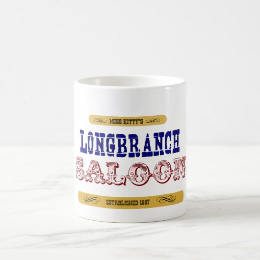 Miss Kat Long Branch Saloon Koffiemok (Center)