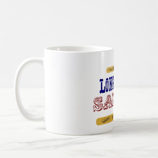 Miss Kat Long Branch Saloon Koffiemok (Links)