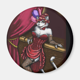 Miss Kat ronde magneet