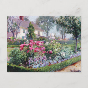 Miss Katharine Ludington's Garden, Matilda Browne Briefkaart