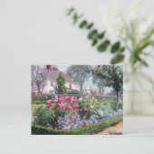 Miss Katharine Ludington's Garden, Matilda Browne Briefkaart (Staand voorkant)