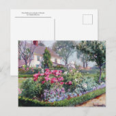 Miss Katharine Ludington's Garden, Matilda Browne Briefkaart (Voorkant / Achterkant)