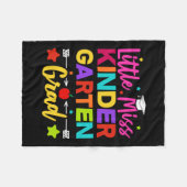 Miss Kindergarten Fleece Deken (Voorkant (Horizontaal))