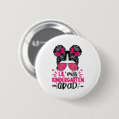 Miss Kleuterschool Afstudeerder Afstuderen Afgestu Ronde Button 5,7 Cm (Voorkant /achterkant)