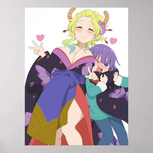 MISS KOBAYASHIS DRAGON MAID LUCOA 2 POSTER (Voorkant)