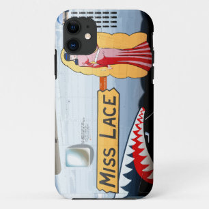 Miss Lace B-24 Nose Art ( feesten) Case-Mate iPhone Case