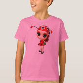 Miss Ladybug-Kinderen T-shirt (Voorkant)