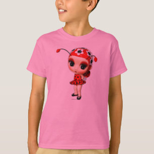 Miss Ladybug-Kinderen T-shirt