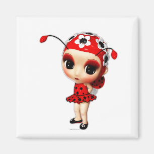 Miss Ladybug Magneet