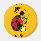 Miss Ladybug Magneet (Voorkant)