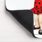 Miss Ladybug Mousepad Muismat (Hoek)