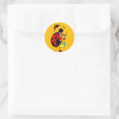 Miss Ladybug Ronde Sticker (Tas)