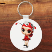 Miss Ladybug Sleutelhanger (Voorkant)