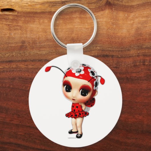 Miss Ladybug Sleutelhanger (Voorkant)