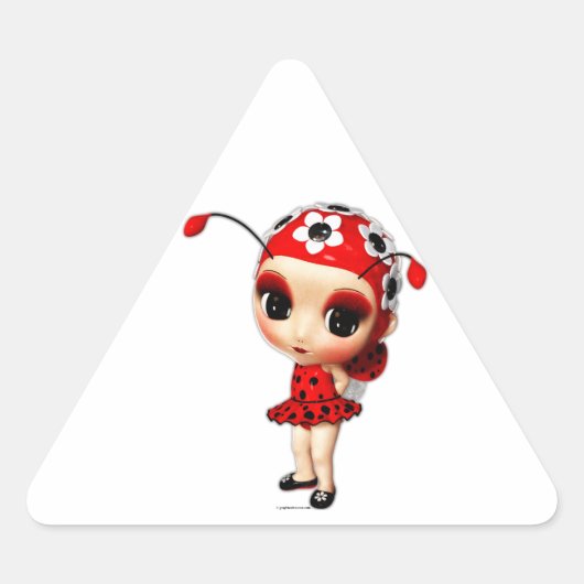 Miss Ladybug Sticker (Voorkant)