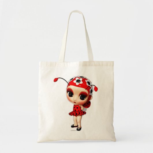 Miss Ladybug Tote Bag (Voorkant)