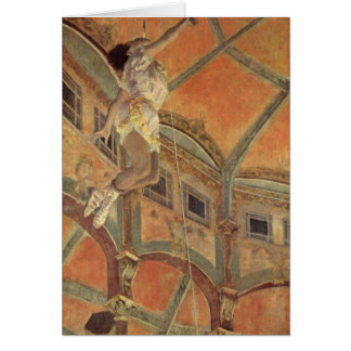 Miss Lala in een circus Fernado door Edgar Degas