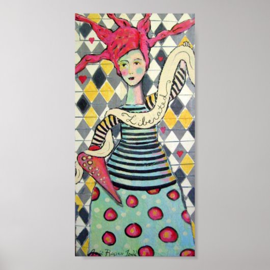 Miss Liberty Poster (Voorkant)