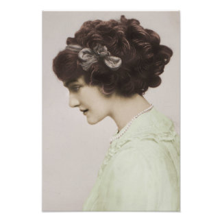 Miss Lily Elsie Foto Afdruk