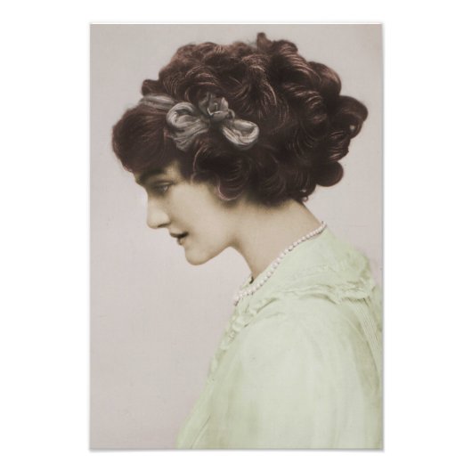 Miss Lily Elsie Foto Afdruk (Voorkant)