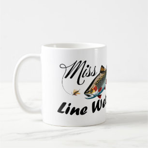 Miss Line Wetter Regenboogforel  Koffiemok