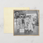 "Miss Lube Rack" Flat Note Kaart (Voorkant / Achterkant)