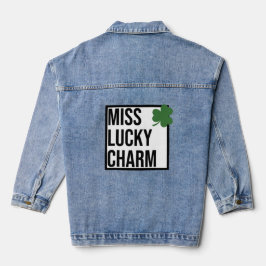 Miss Lucky Charm Denim Jacket