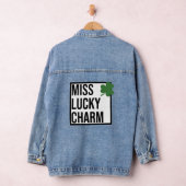 Miss Lucky Charm Denim Jacket (Hangar)