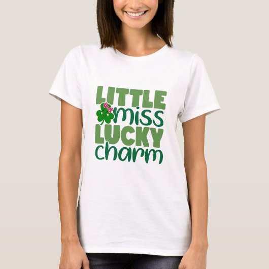 Miss Lucky Charm T-shirt (Voorkant)
