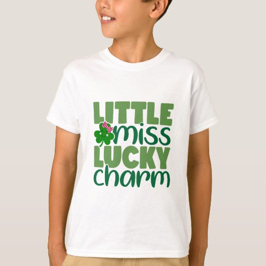 Miss Lucky Charm T-shirt (Voorkant)