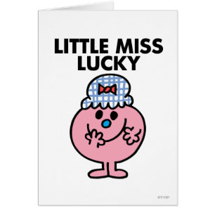 Miss Lucky Hiding haar mond